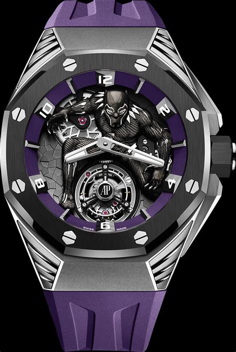 black panther watch audemars piguet price|audemars piguet marvel price.